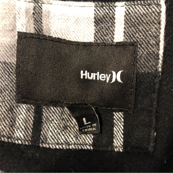 Hurley Women’s Flannel Shirt Jacket - Picture 8 of 8